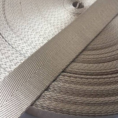 Herringbone Polyester Belt Woven Bag Accessories Strap Nylon Webbing For Buckle Bag